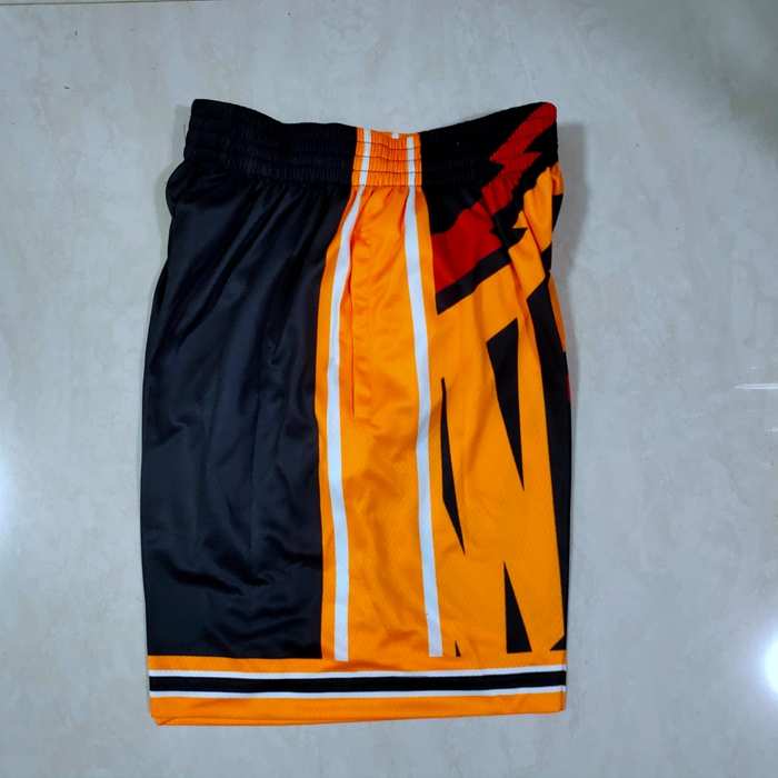 Golden State Warriors Mitchell&Ness Black NBA Shorts