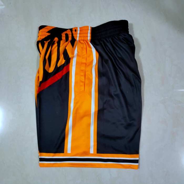 Golden State Warriors Mitchell&Ness Black NBA Shorts