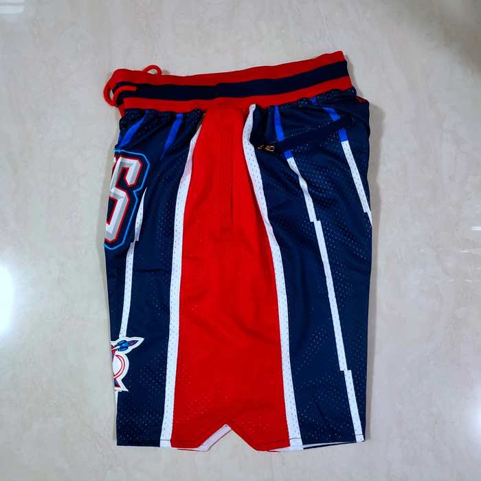 Houston Rockets Just Don Dark Blue NBA Shorts