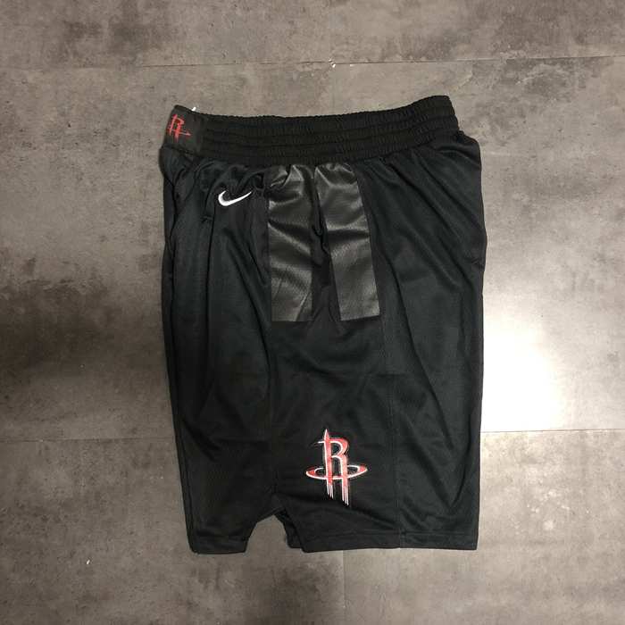 Houston Rockets Black NBA Shorts