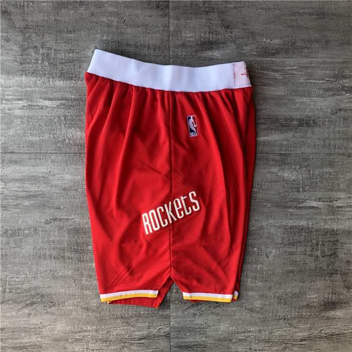 Houston Rockets Red City NBA Shorts
