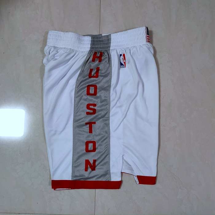 Houston Rockets White City NBA Shorts