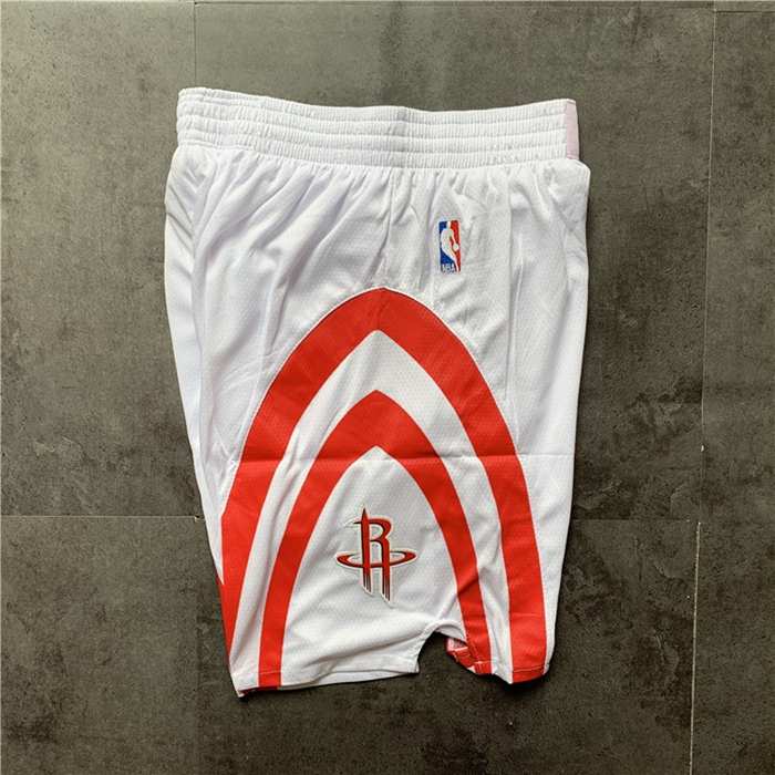 Houston Rockets White NBA Shorts