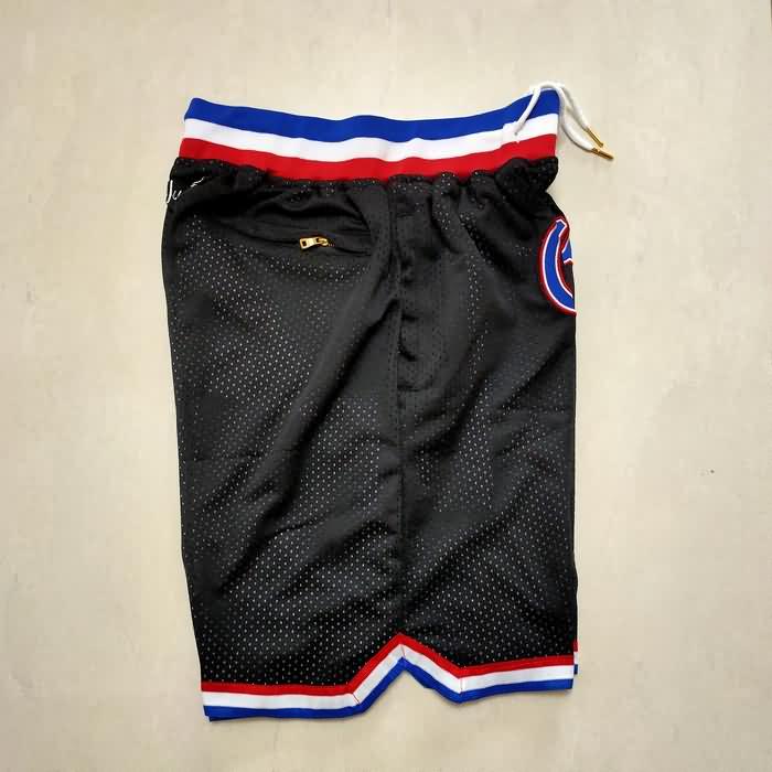 Los Angeles Clippers Just Don Black Basketball Shorts