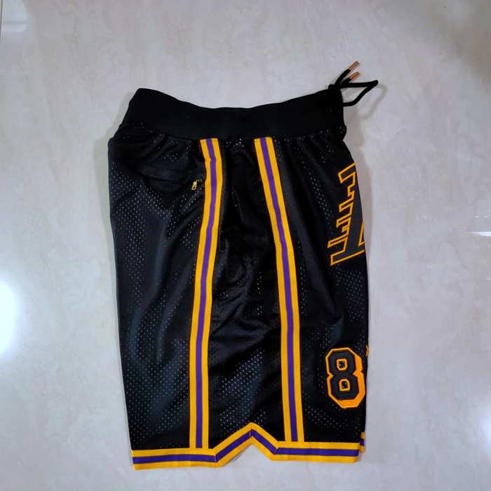 Los Angeles Lakers Just Don Black NBA Shorts