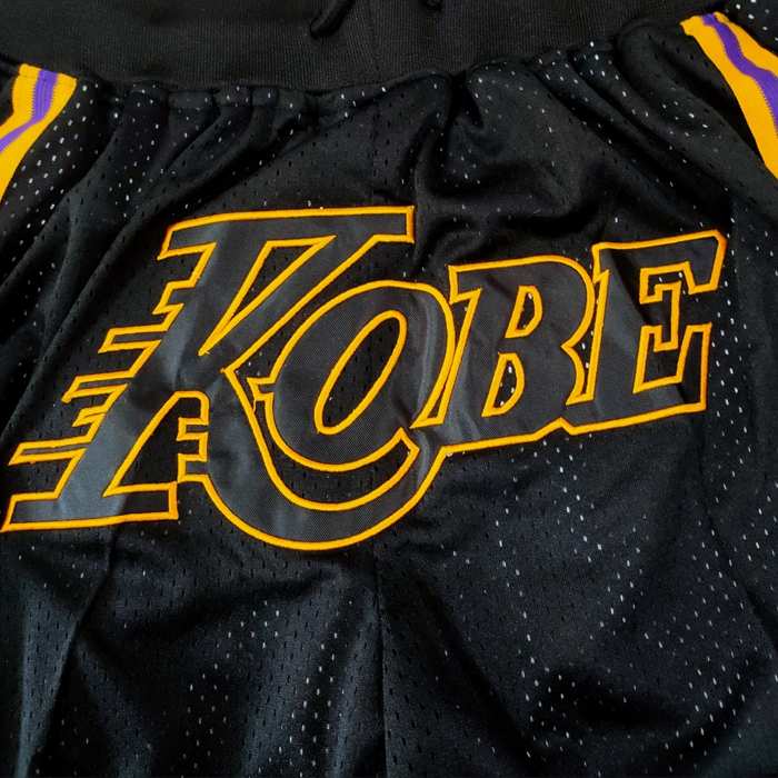 Los Angeles Lakers Just Don Black NBA Shorts