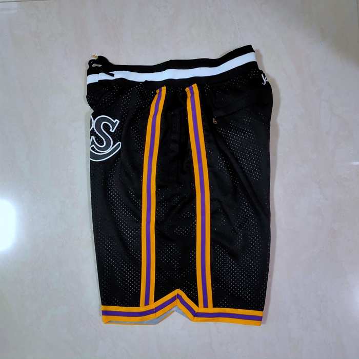 Los Angeles Lakers Just Don Black MVP NBA Shorts