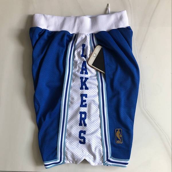 Los Angeles Lakers Mitchell&Ness Blue Basketball Shorts