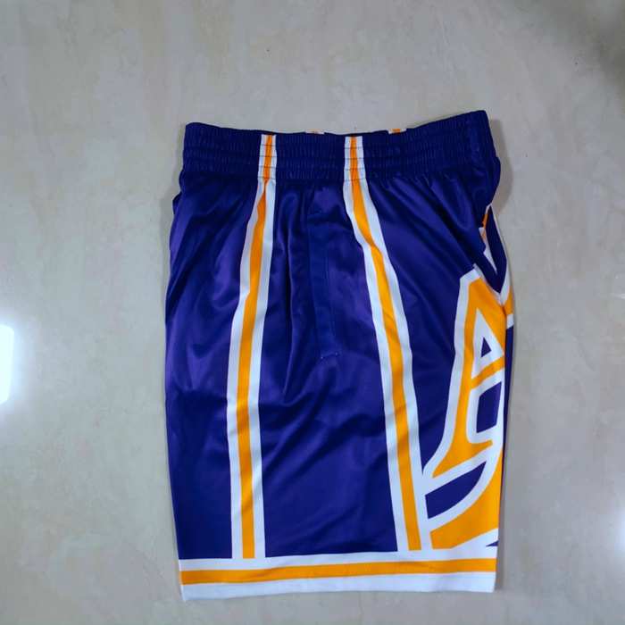 Los Angeles Lakers Mitchell&Ness Purple NBA Shorts