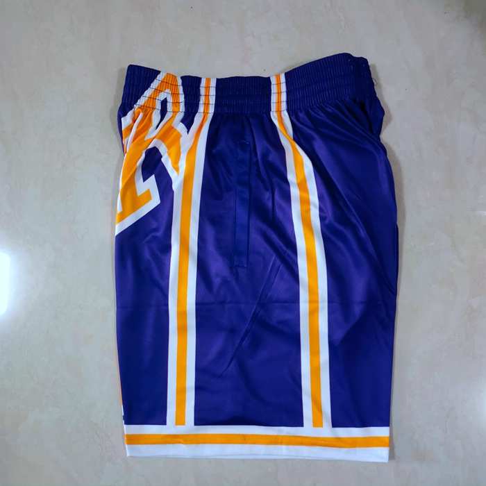 Los Angeles Lakers Mitchell&Ness Purple NBA Shorts