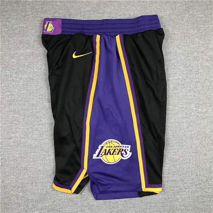 Los Angeles Lakers Black NBA Shorts