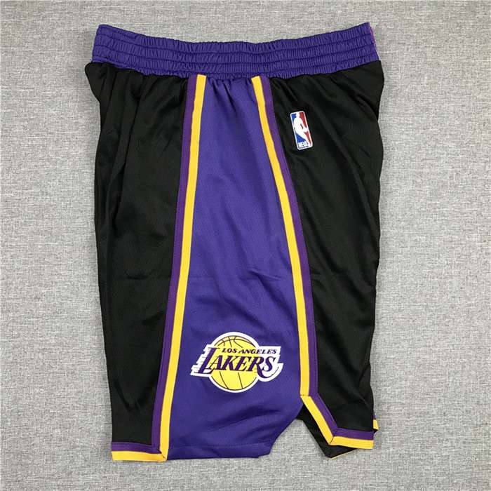 Los Angeles Lakers Black NBA Shorts