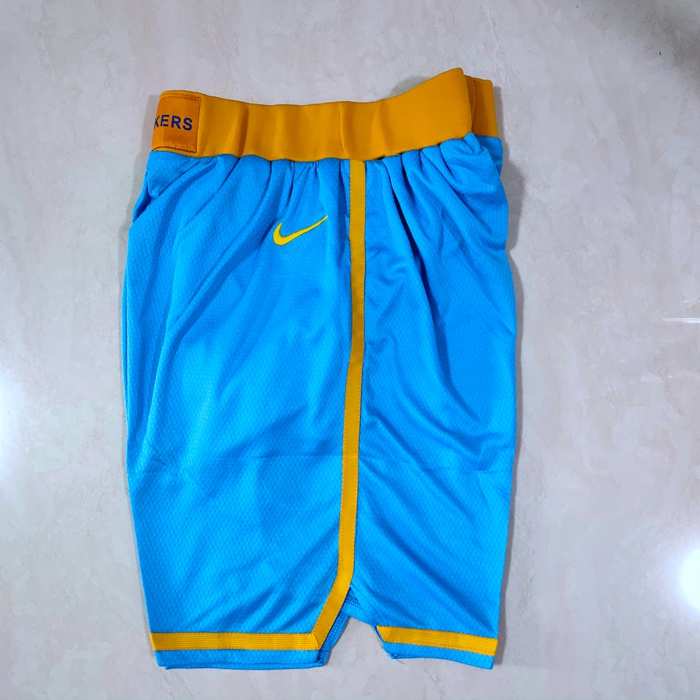 Los Angeles Lakers Blue NBA Shorts