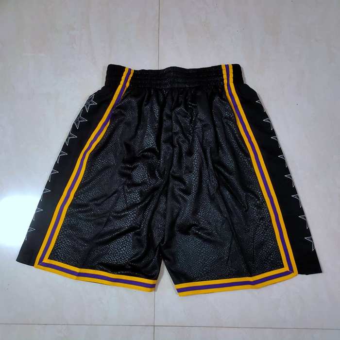 Los Angeles Lakers Black City NBA Shorts