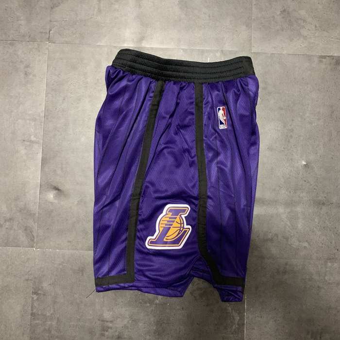 Los Angeles Lakers Purple City NBA Shorts