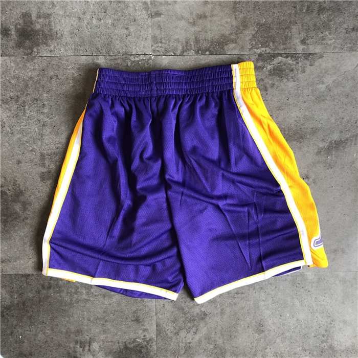 Los Angeles Lakers Purple NBA Shorts