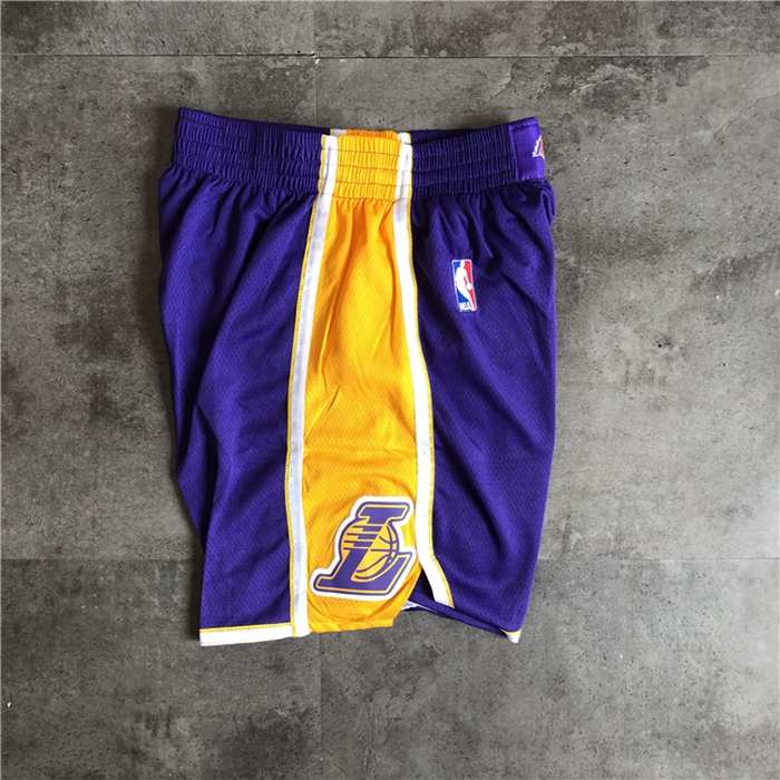 Los Angeles Lakers Purple NBA Shorts