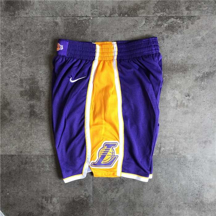 Los Angeles Lakers Purple NBA Shorts