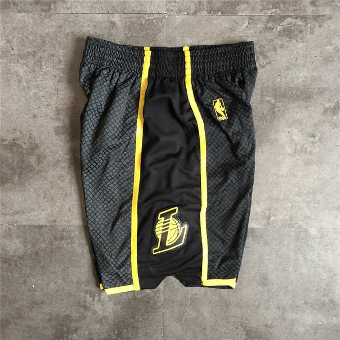 Los Angeles Lakers Black Classics NBA Shorts