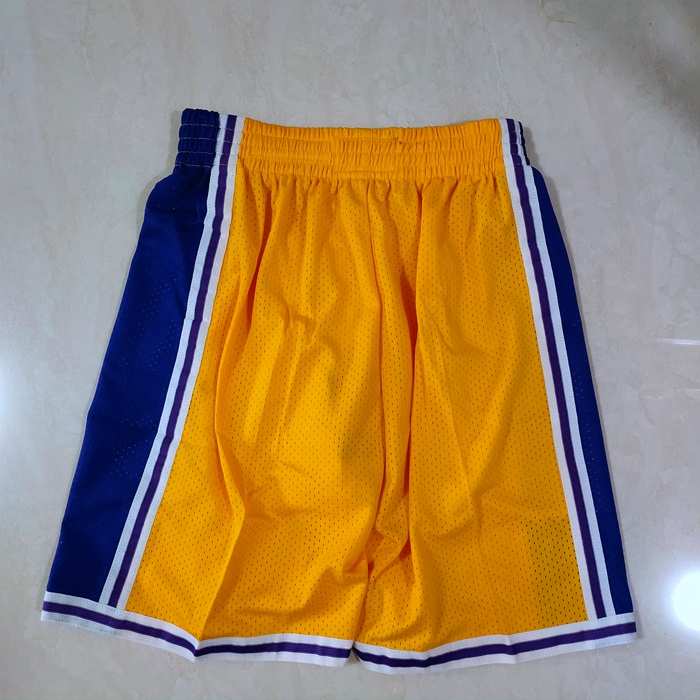 Los Angeles Lakers Yellow Classics NBA Shorts