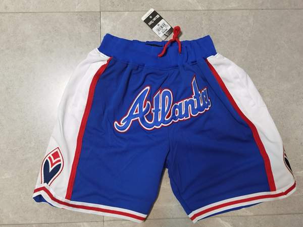 Atlanta Braves Just Don Blue MLB Shorts