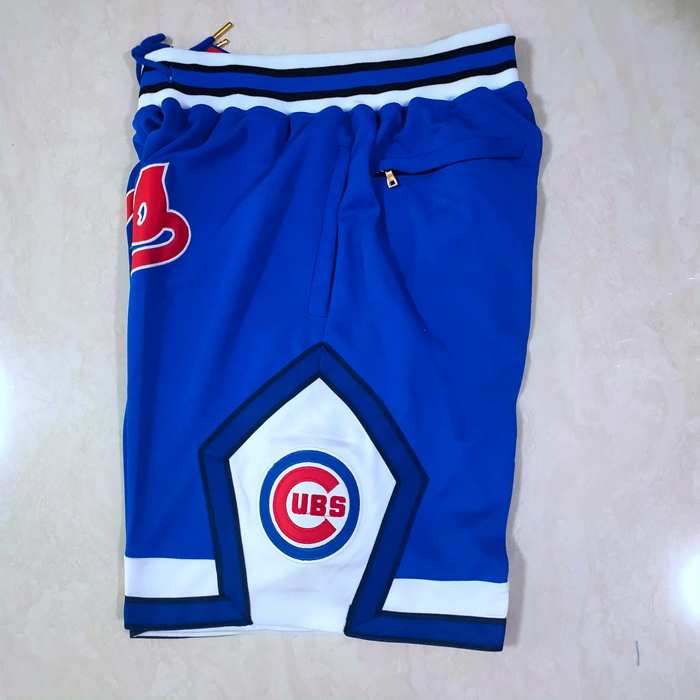 Chicago Cubs Just Don Blue MLB Shorts