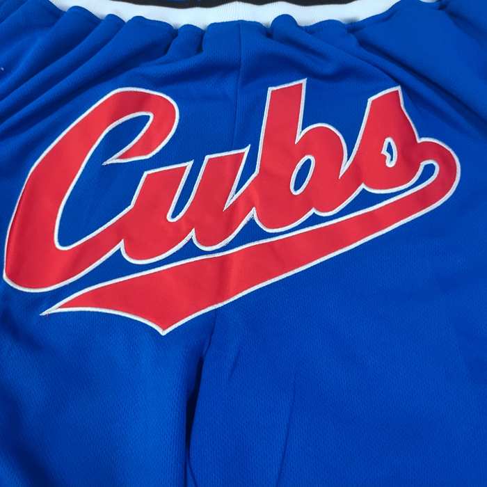 Chicago Cubs Just Don Blue MLB Shorts