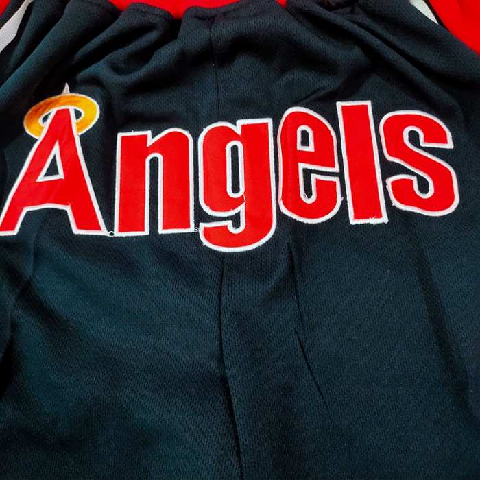 Los Angeles Angels Just Don Dark Blue MLB Shorts