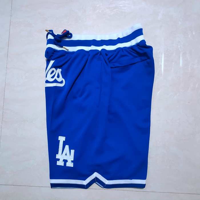 Los Angeles Dodgers Just Don Blue MLB Shorts 02