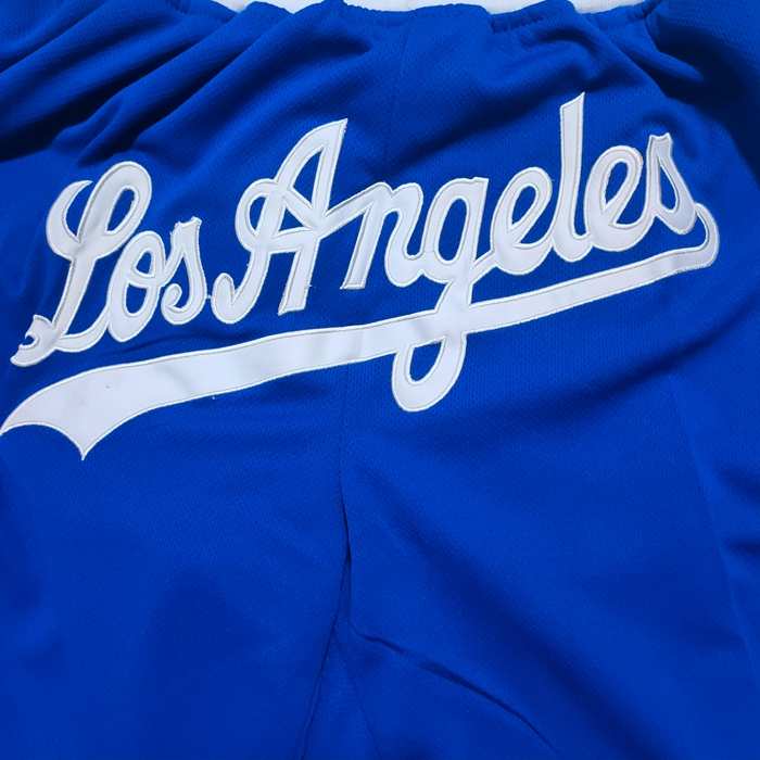 Los Angeles Dodgers Just Don Blue MLB Shorts 02