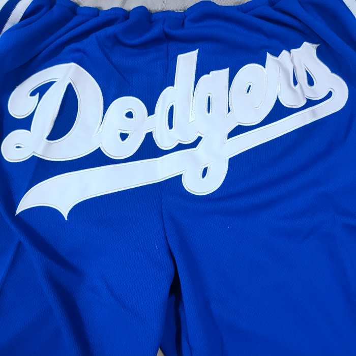 Los Angeles Dodgers Just Don Blue MLB Shorts 03