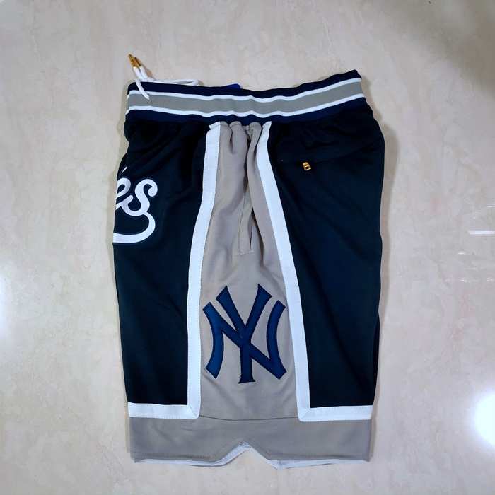 New York Yankees Just Don Dark Blue MLB Shorts