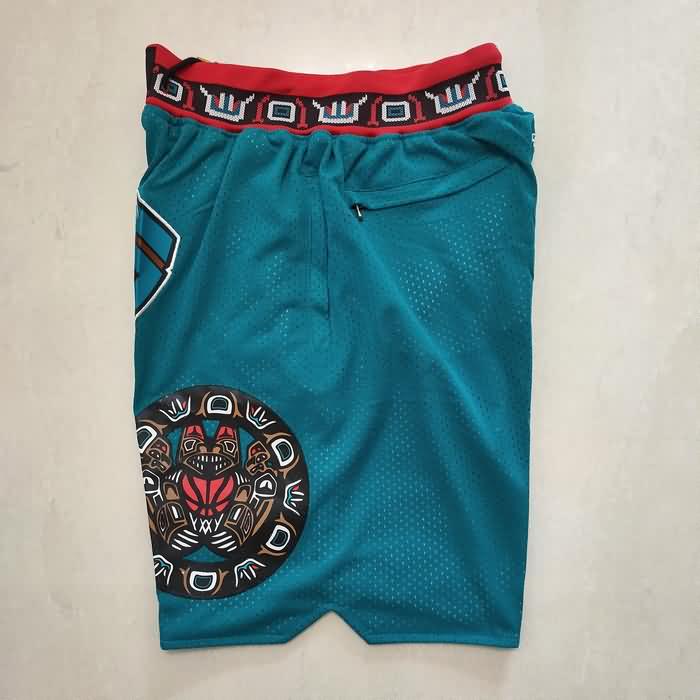 Memphis Grizzlies Just Don Green Basketball Shorts 02