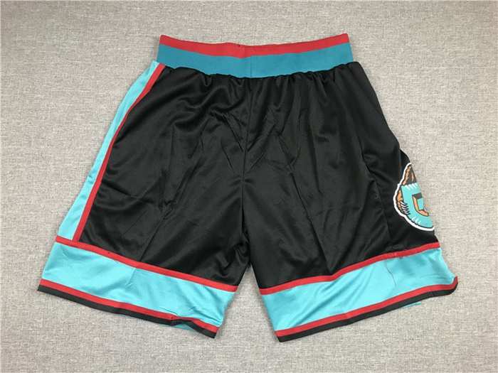 Memphis Grizzlies Black NBA Shorts