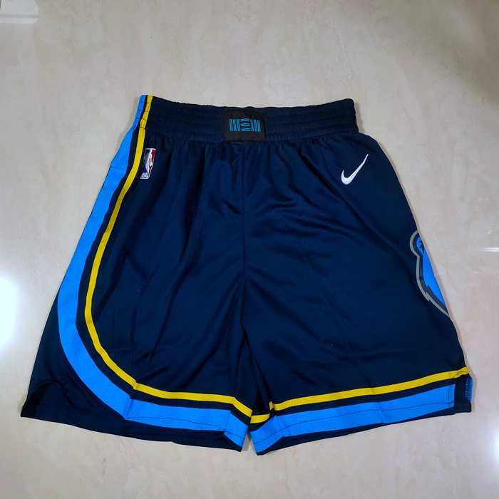 Memphis Grizzlies Dark Blue NBA Shorts