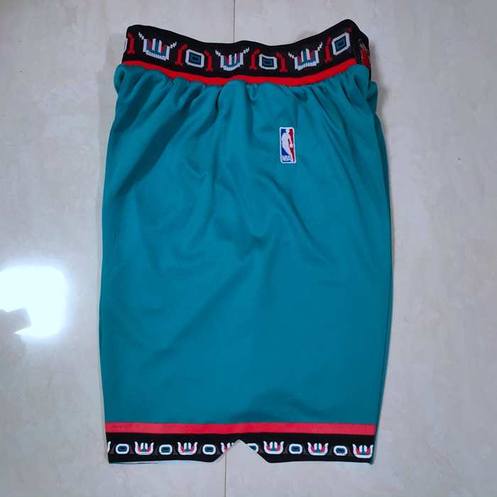 Memphis Grizzlies Green NBA Shorts