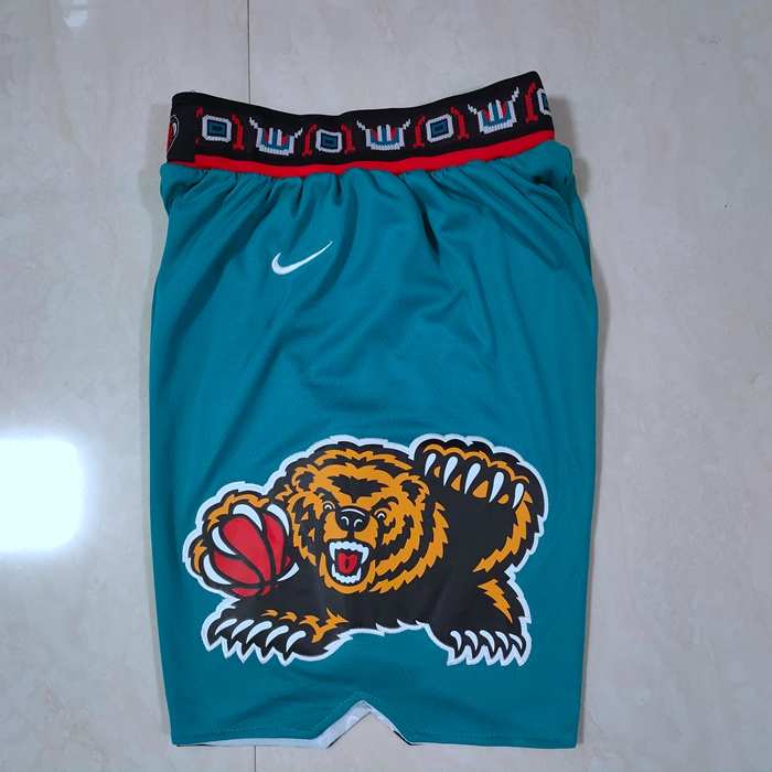 Memphis Grizzlies Green NBA Shorts