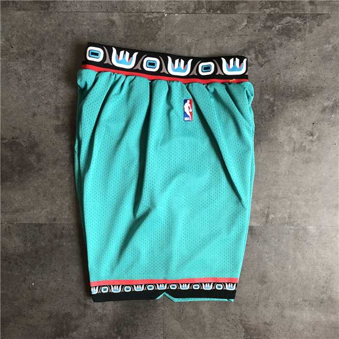 Memphis Grizzlies Green Classics NBA Shorts