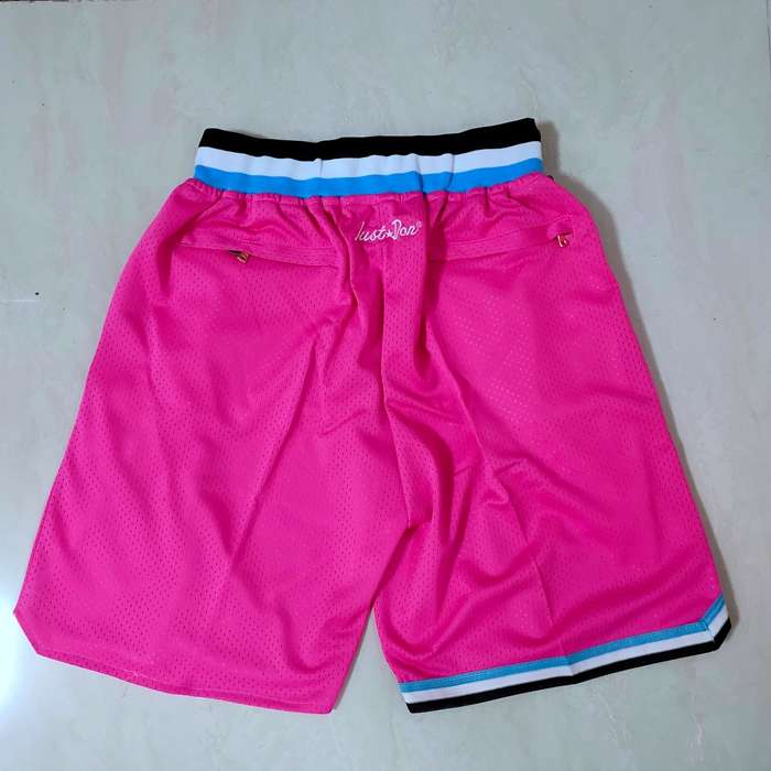 Miami Heat Just Don Pink City NBA Shorts