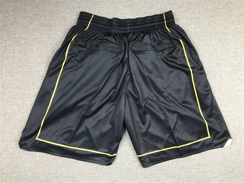 Miami Heat Just Don Black Basketball Shorts 04