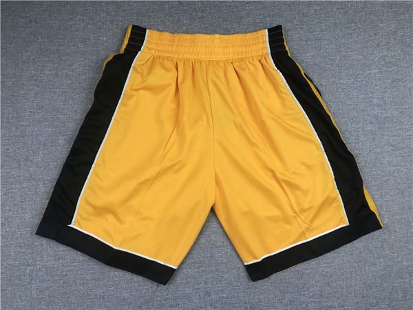 Miami Heat Yellow Basketball Shorts