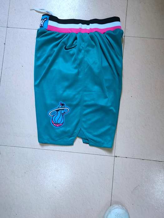 Miami Heat Green City NBA Shorts