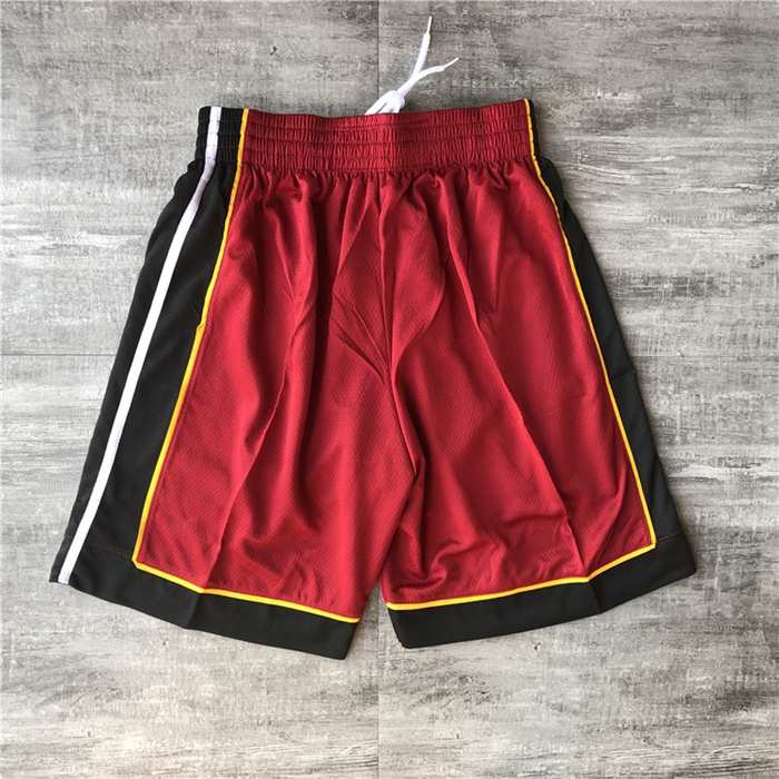 Miami Heat Red NBA Shorts