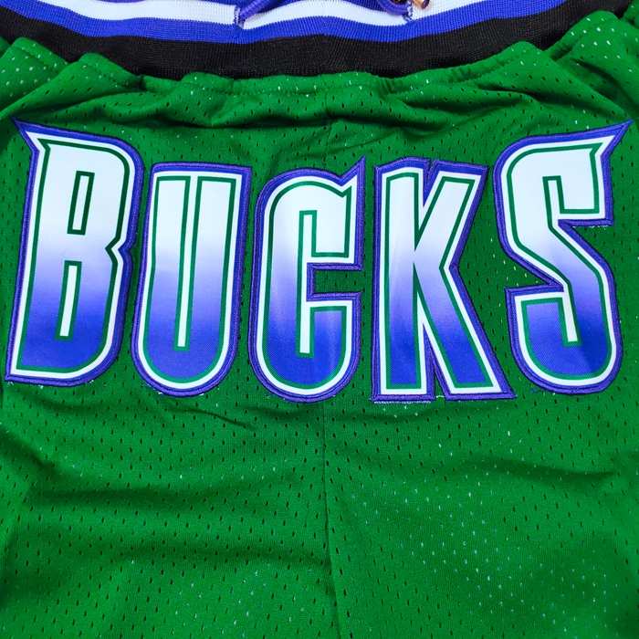 Milwaukee Bucks Just Don Green NBA Shorts