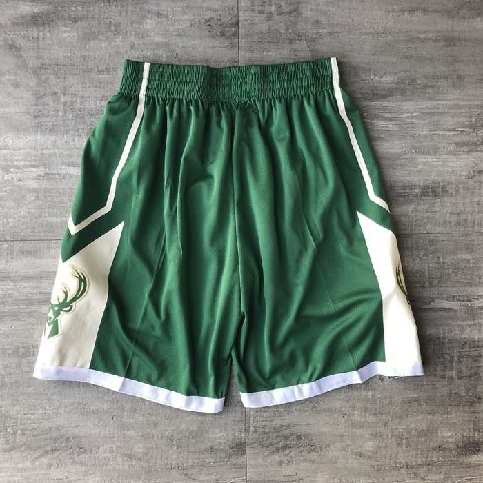 Milwaukee Bucks Green NBA Shorts