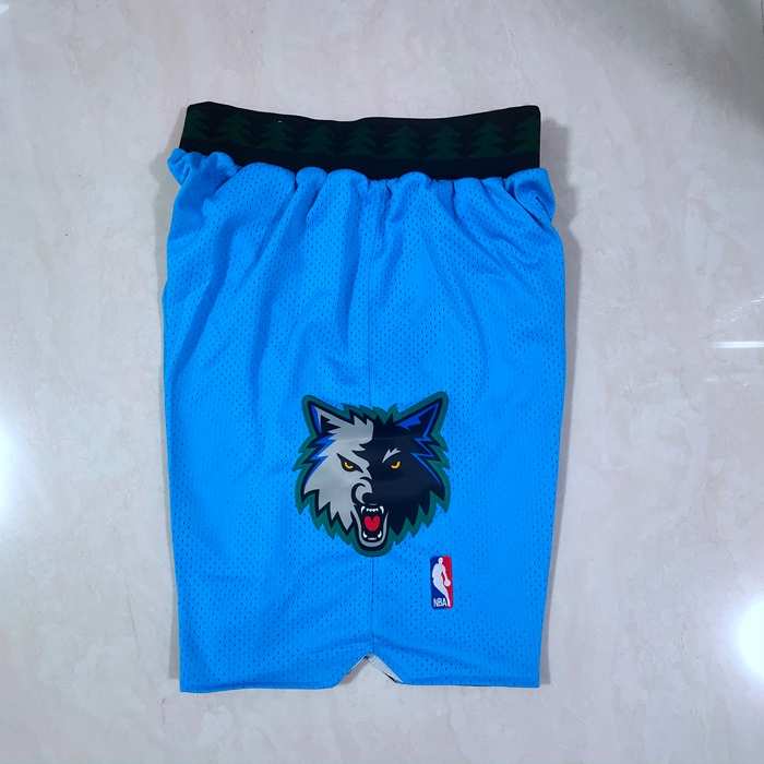 Minnesota Timberwolves Blue NBA Shorts