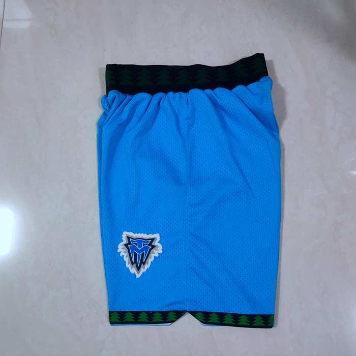 Minnesota Timberwolves Blue NBA Shorts