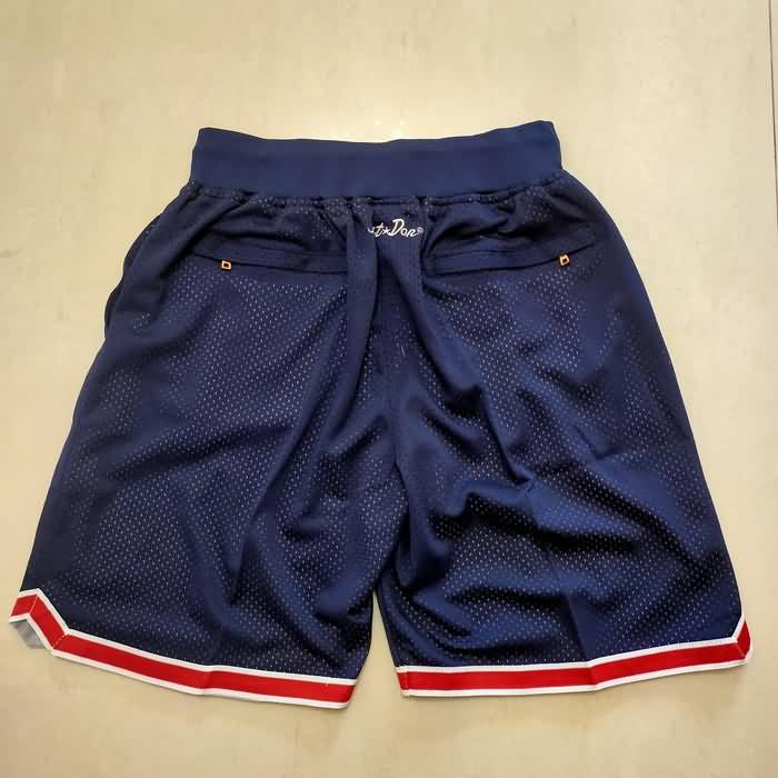 Movie Just Don Dark Blue Basketball Shorts