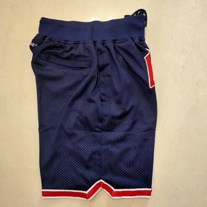 Movie Just Don Dark Blue Basketball Shorts