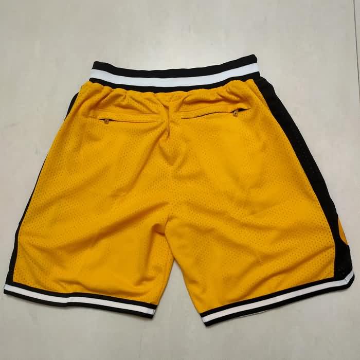 Movie Just Don Yellow Basketball Shorts 02